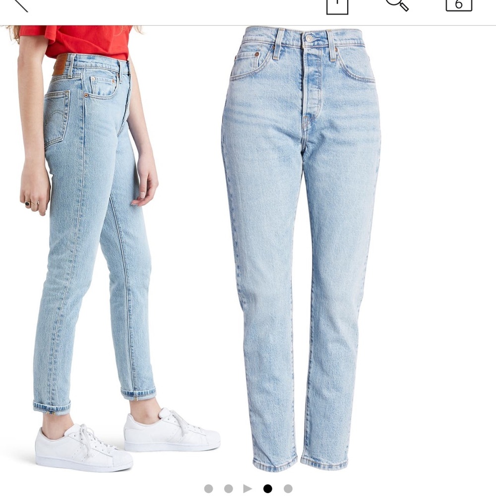 Levi’s 501 S Skinny Size 26W 28L